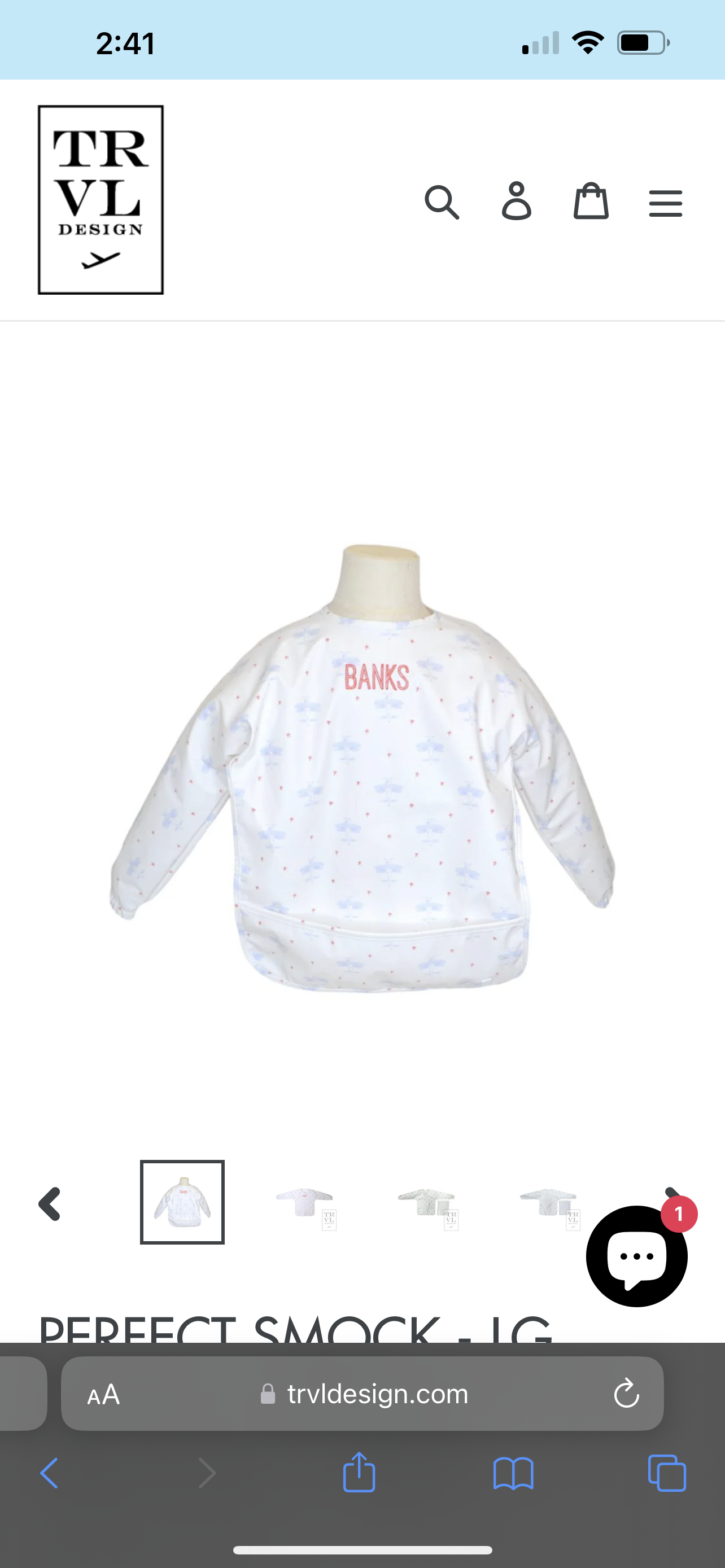TRVL Smocked Full Coverage Bibs