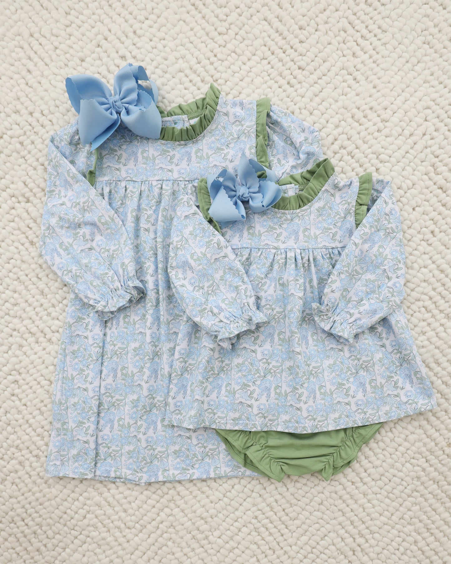 Basin Floral Diaper Set