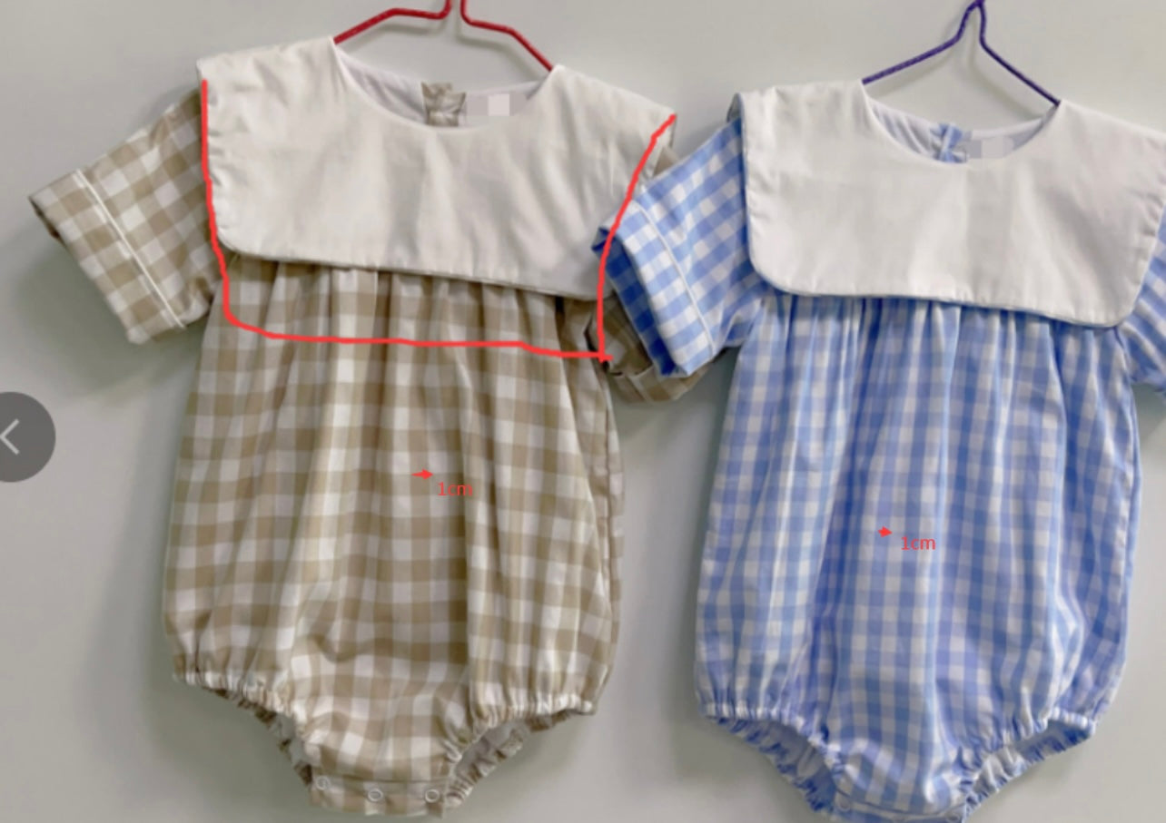 Custom Gingham Bubble