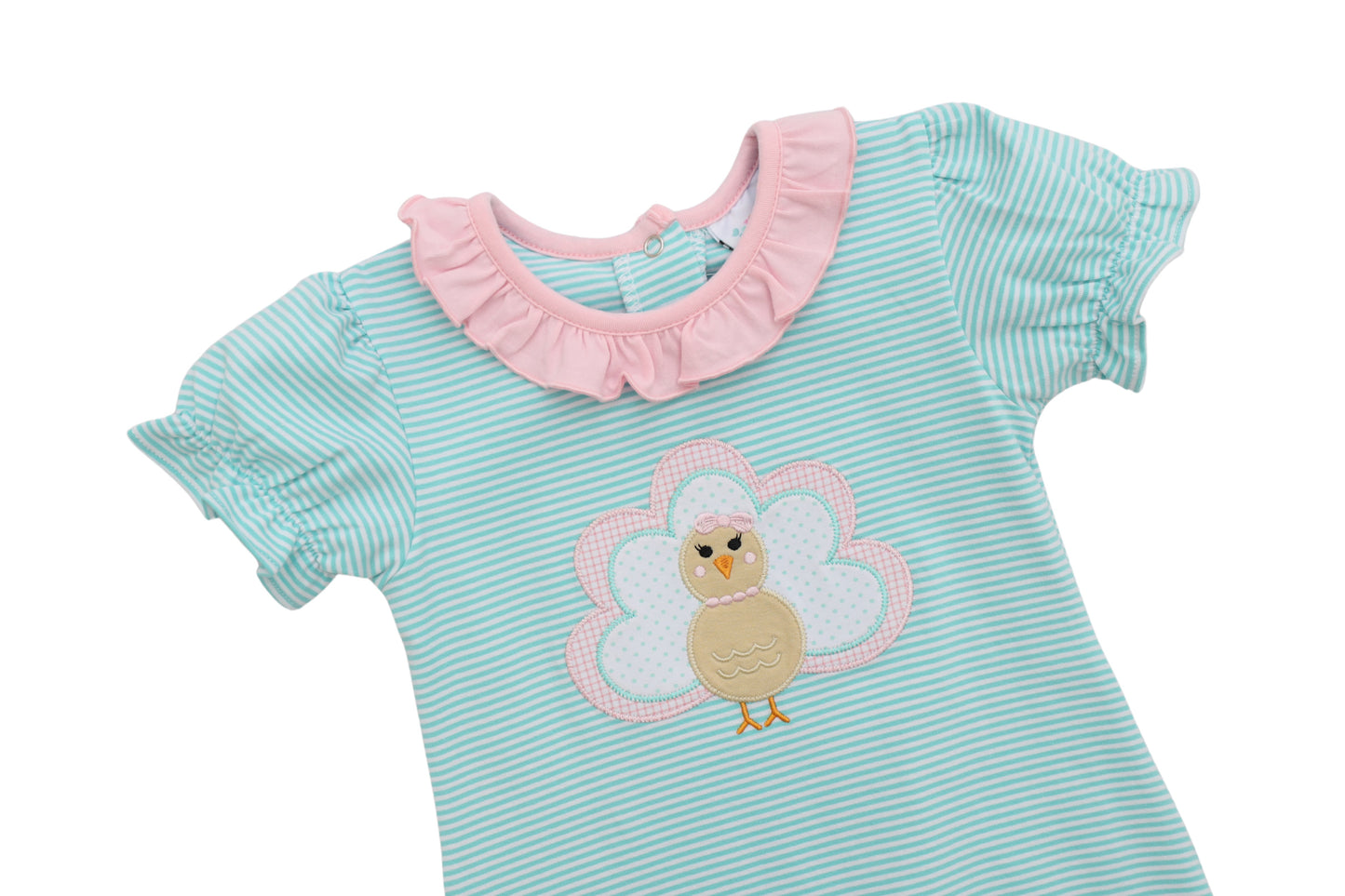 Give Thanks Ruffled Romper