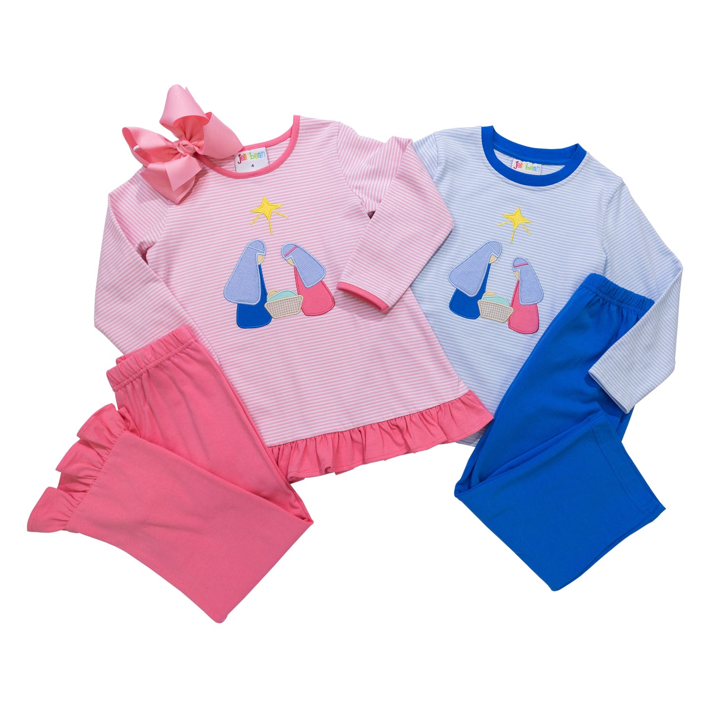 Nativity Ruffled Pants Set