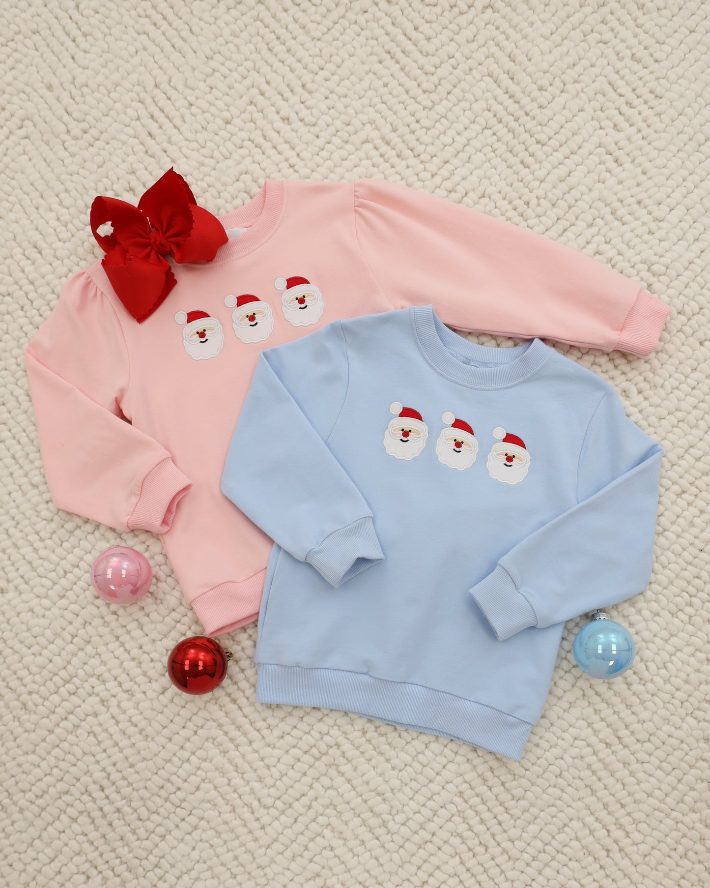 Santa Pullover Blue