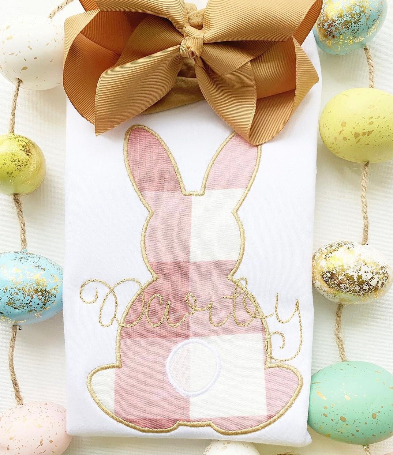 Applique fabric Bunny PICK ANY FABRIC - Tea and Cotton IncTea and Cotton Inc