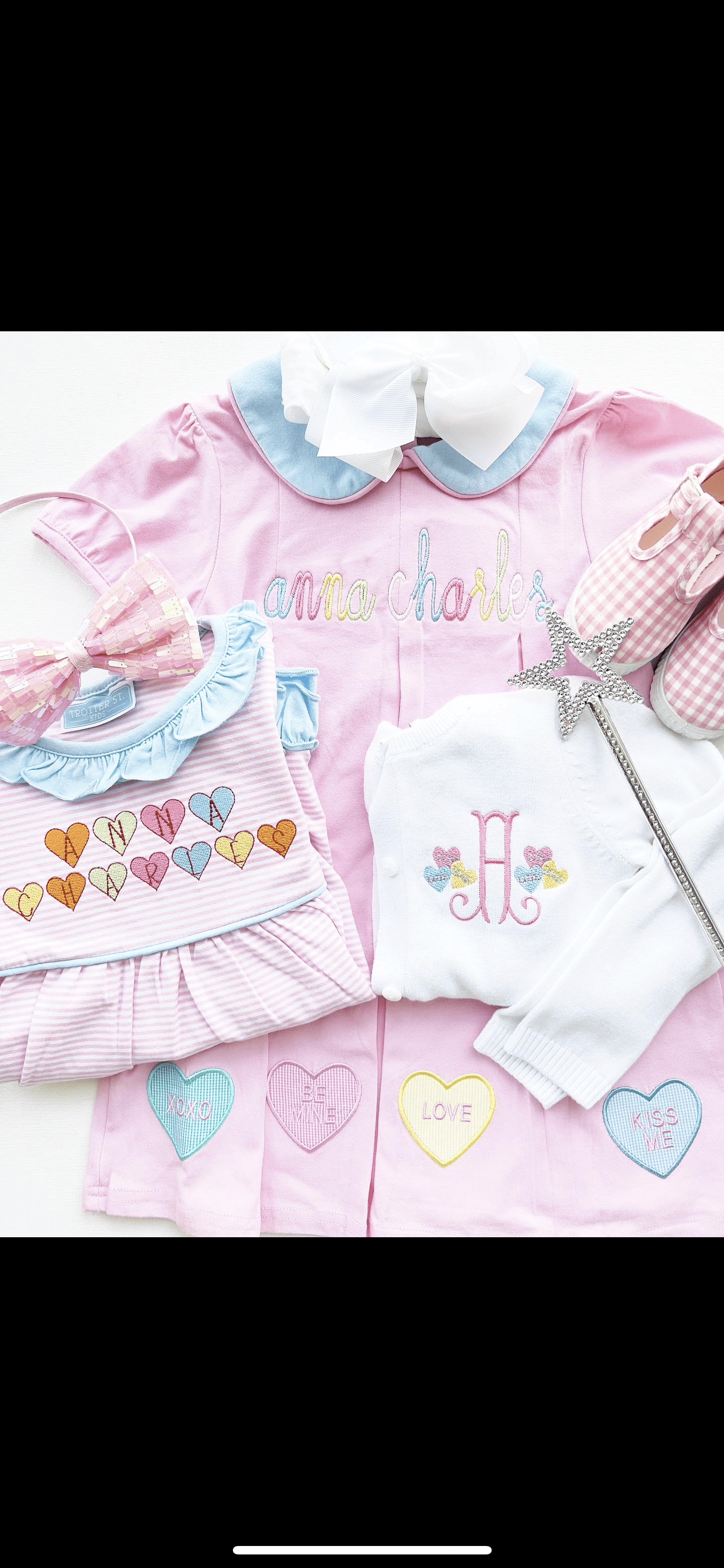Candy Heart Pleat Bloomer Set - Tea and Cotton IncTea and Cotton Inc