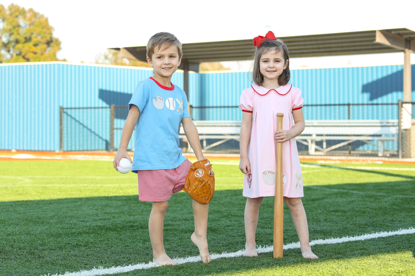 Home Run Short Set - Tea and Cotton IncTea and Cotton Inc
