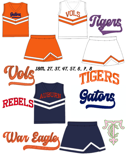 Old School Varsity Cheer Uniform