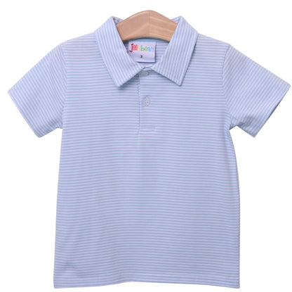 Jellybean Baby Blue Stripe Michael Polo Pick your MINI design