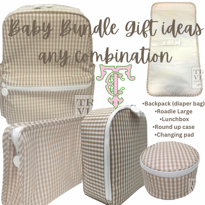 Changing Pad wipeable/washable fits into backpacks!
