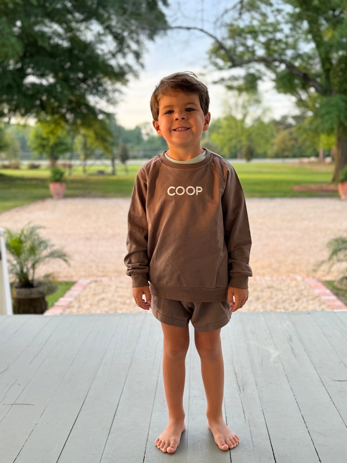 Two Piece Pullover Spring Short Set Girl/Boy