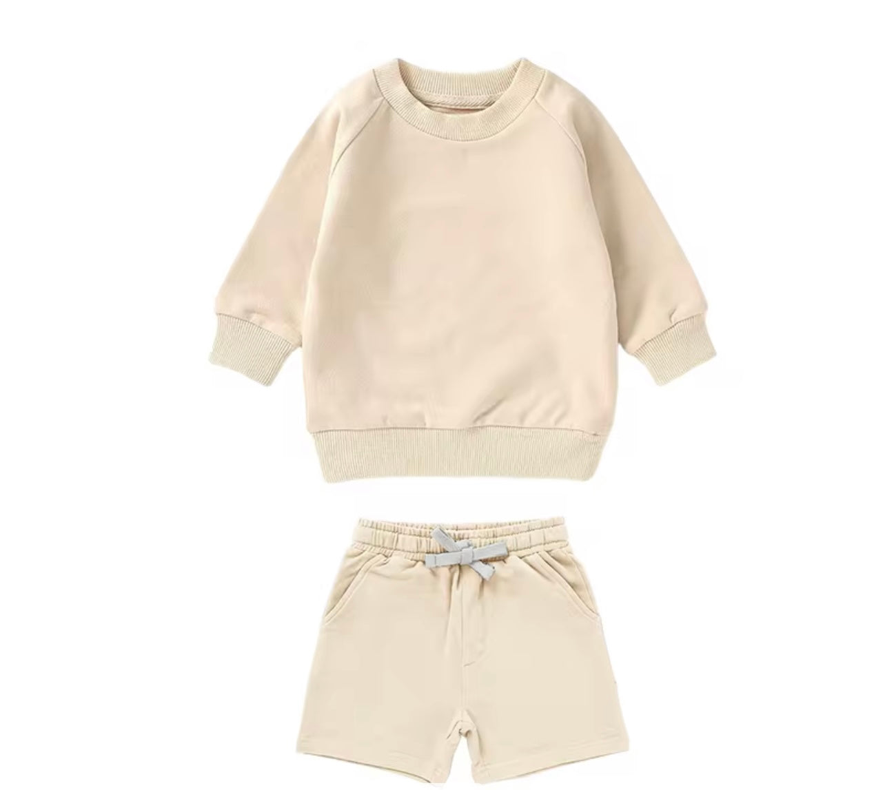 Two Piece Pullover Spring Short Set Girl/Boy