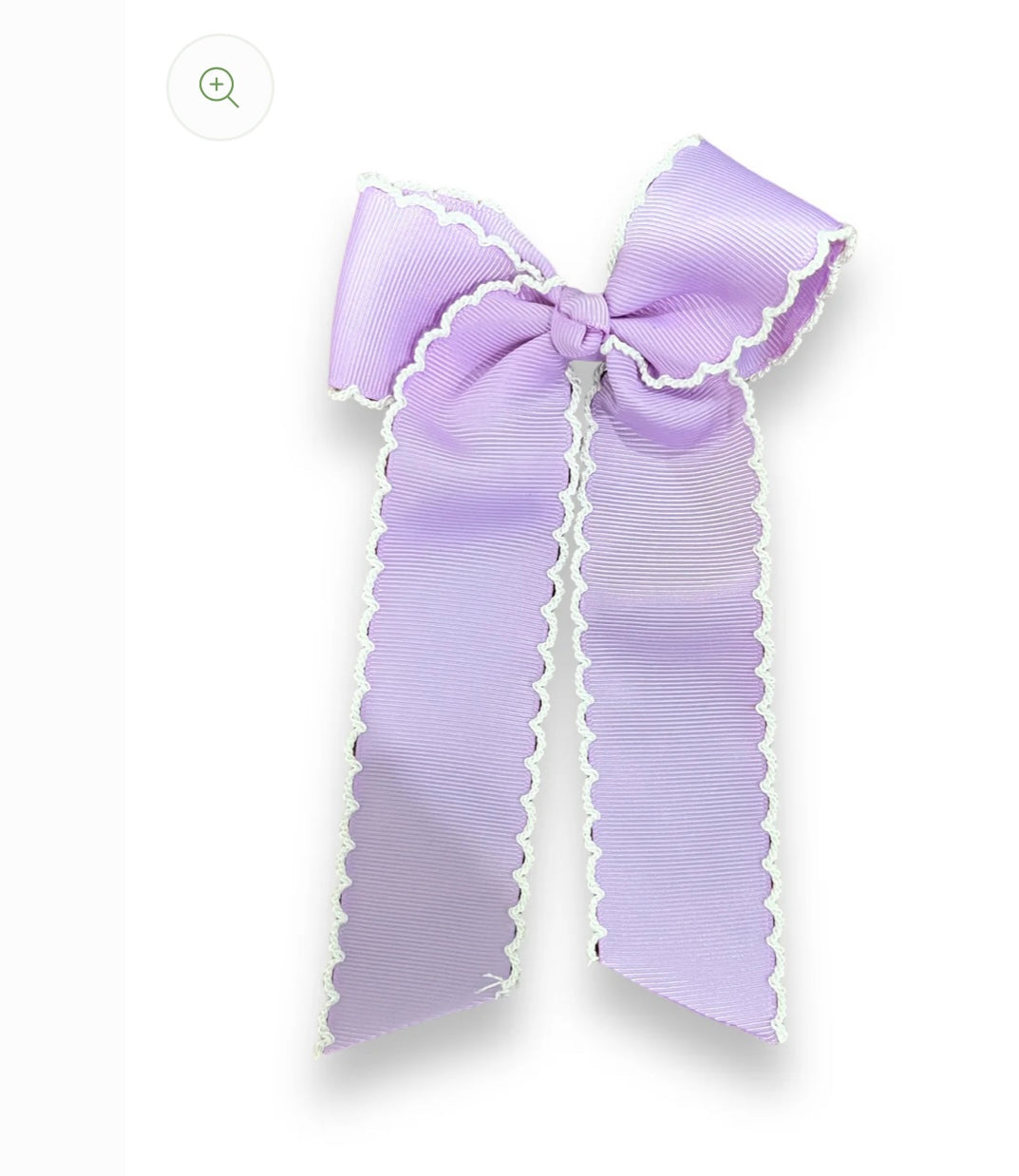 Gross grain Moon stitch Hair bow