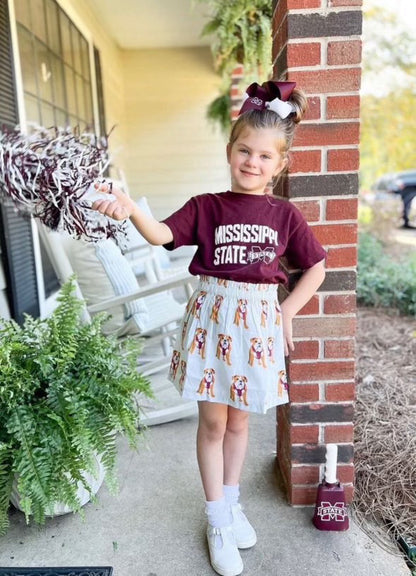 Mississippi State Skirt