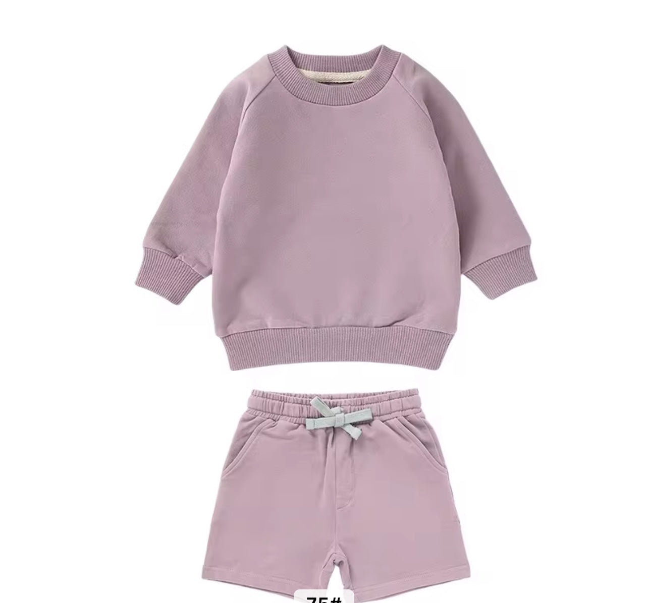 Two Piece Pullover Spring Short Set Girl/Boy