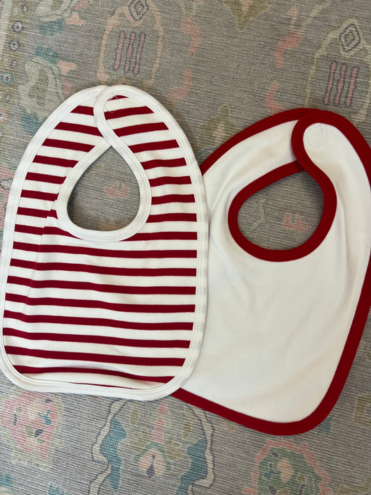 Team Red large feeding bibs/Toddler bib