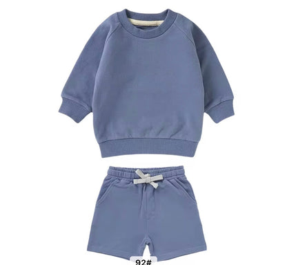 Two Piece Pullover Spring Short Set Girl/Boy