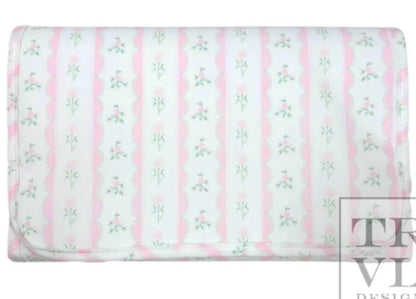 Changing Pad wipeable/washable fits into backpacks!
