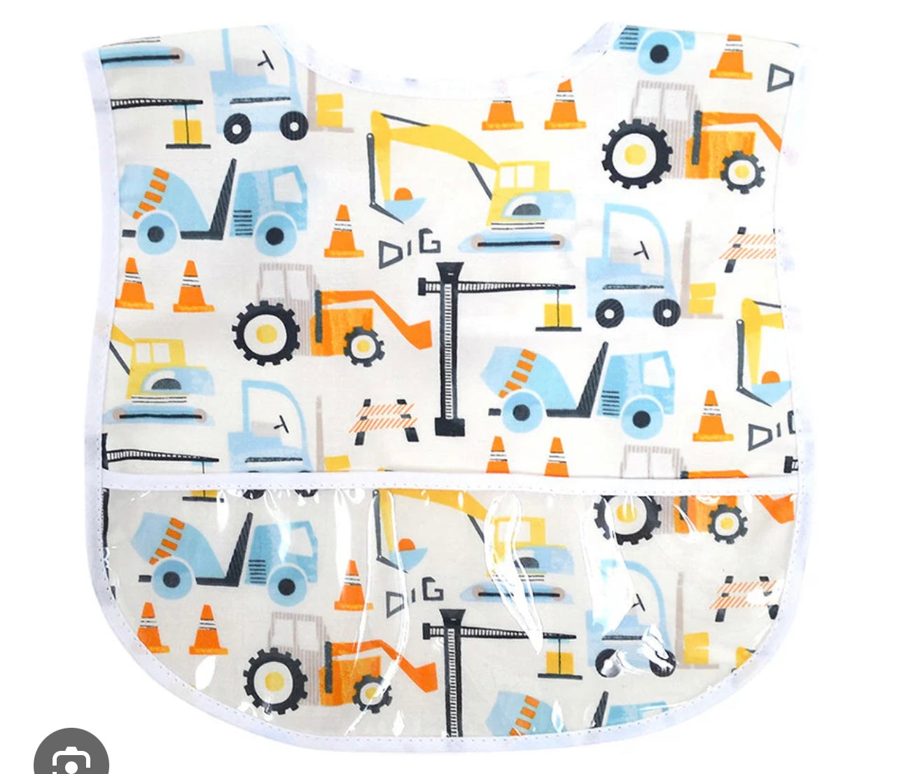 3 Martha’s Wipeable washable laminated Bib