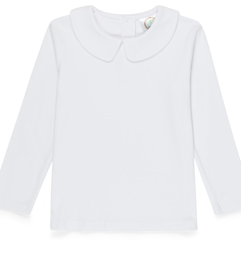 Boys Peter Pan Collar  LS shirt