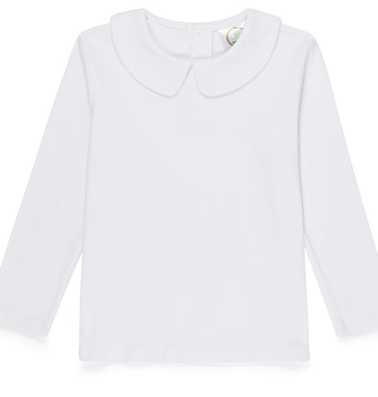 Boys Peter Pan Collar  LS shirt
