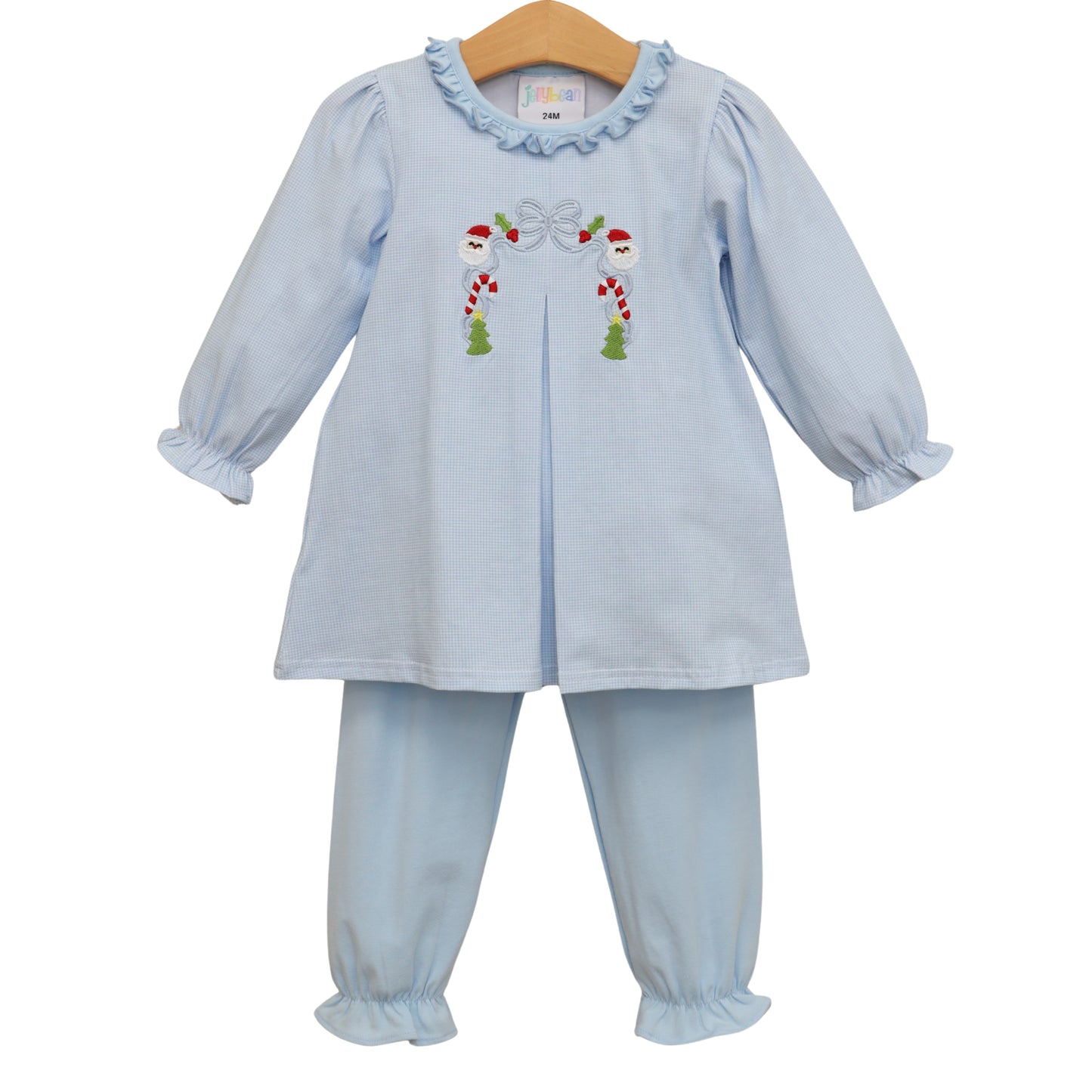 A Classic Christmas Pleat Bloomer Pant Set