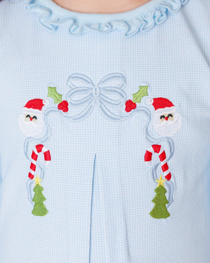 A Classic Christmas Pleat Bloomer Pant Set