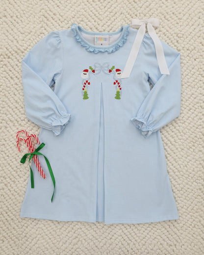 A Classic Christmas Pleat Dress