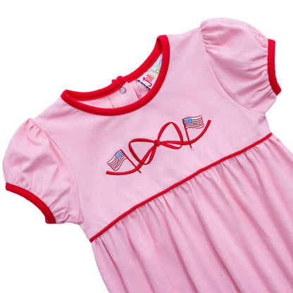 American Flag bow Bubble