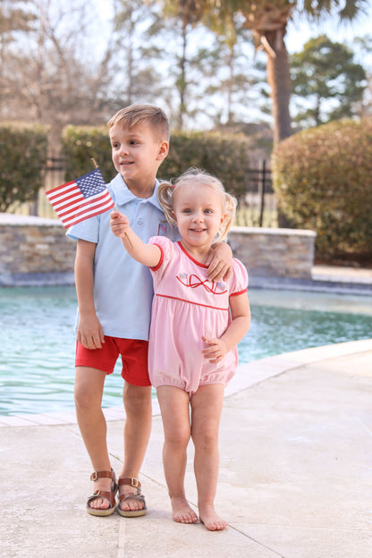 American Flag bow Bubble