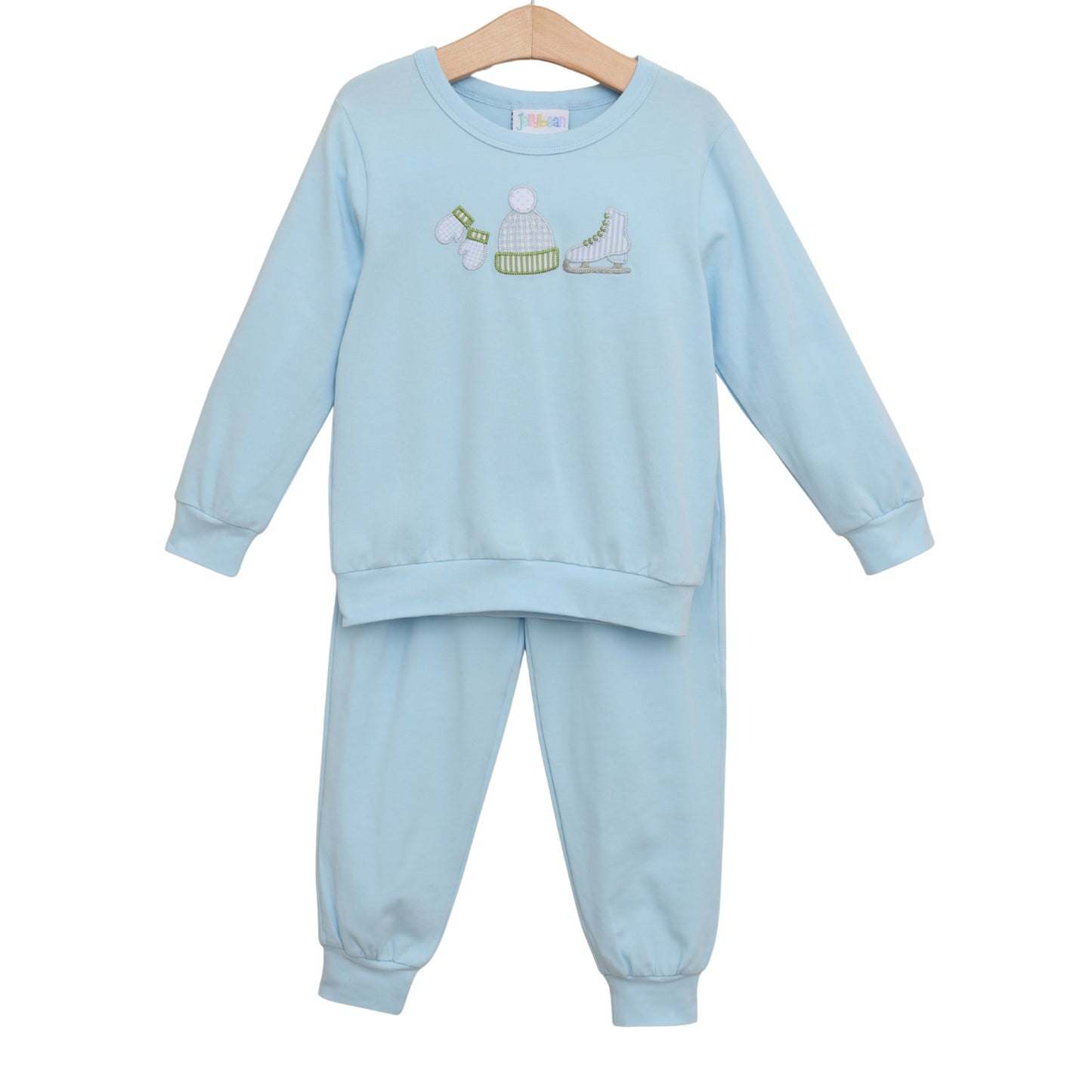 Around the Rink Jogger Set Pink and Blue