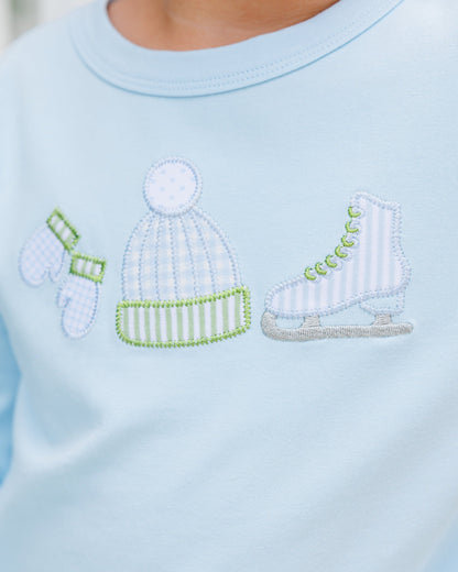 Around the Rink Jogger Set Pink and Blue