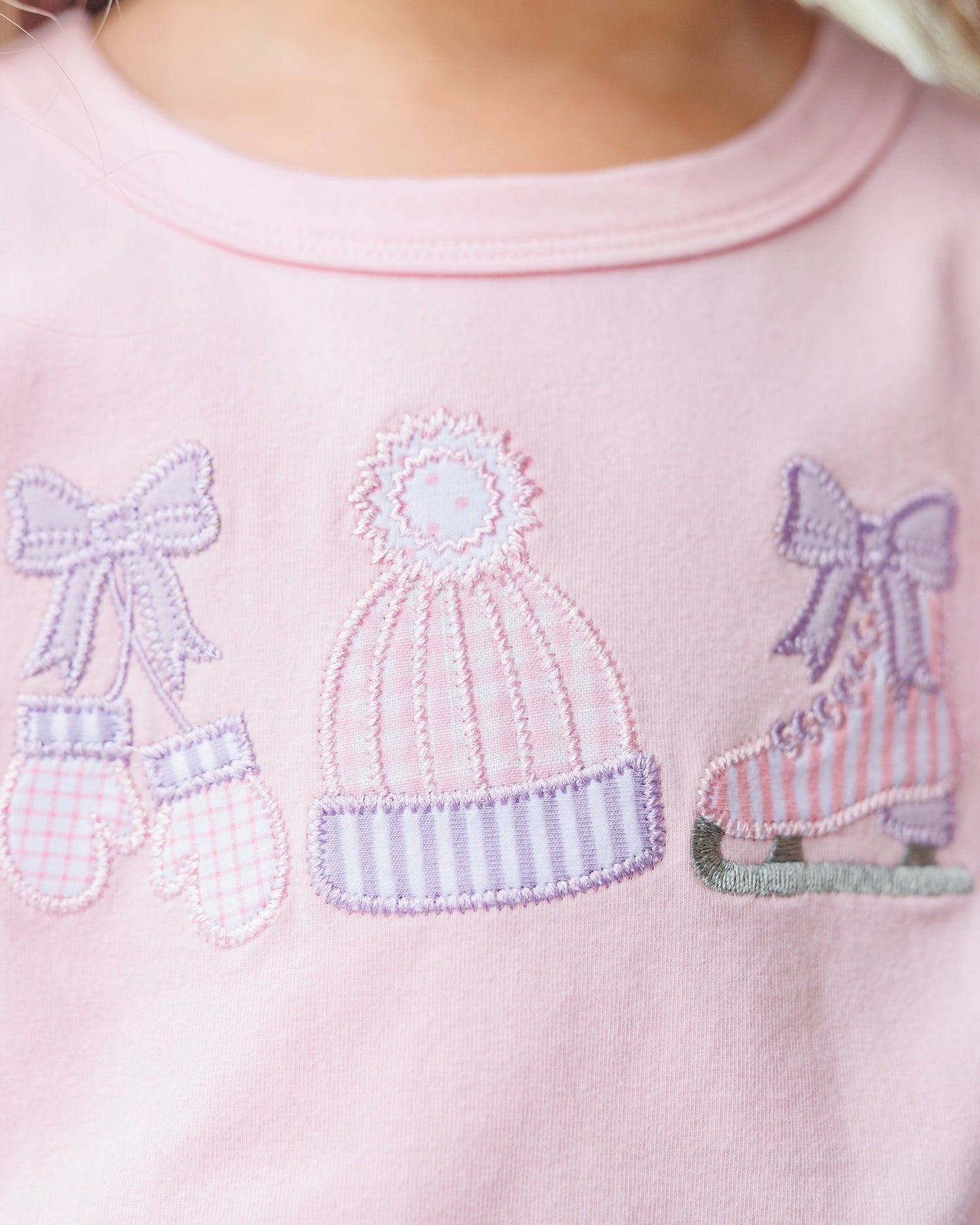 Around the Rink Jogger Set Pink and Blue