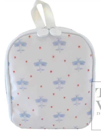 TRVL WIPEABLE WASHABLE Lunch Tote insulated