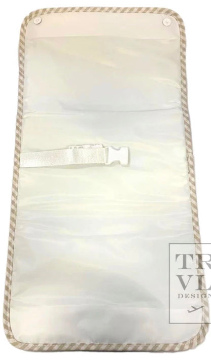 Changing Pad wipeable/washable fits into backpacks!