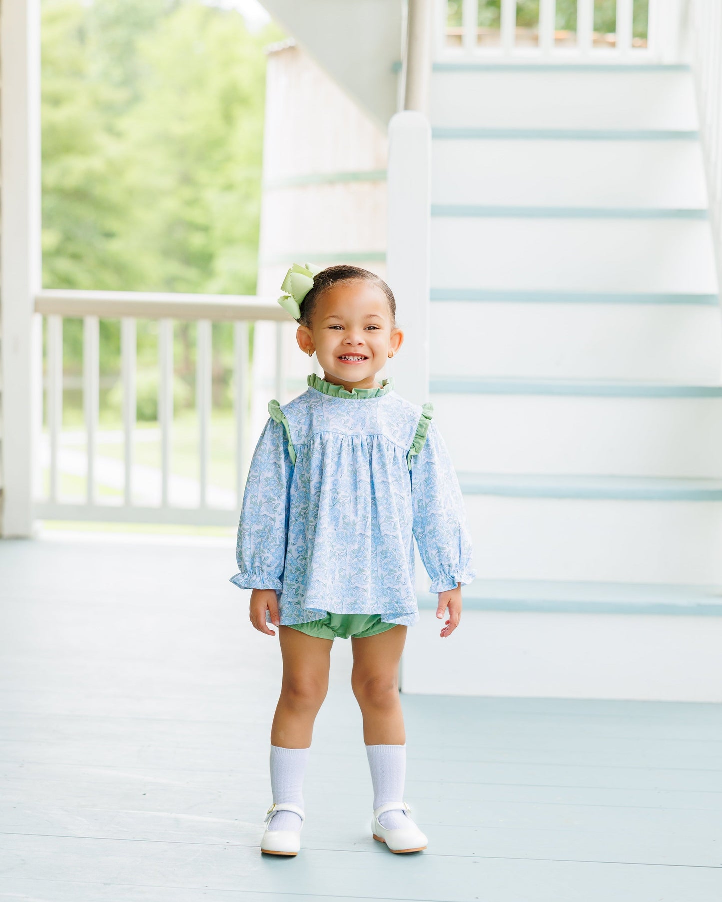 Basin Floral Diaper Set