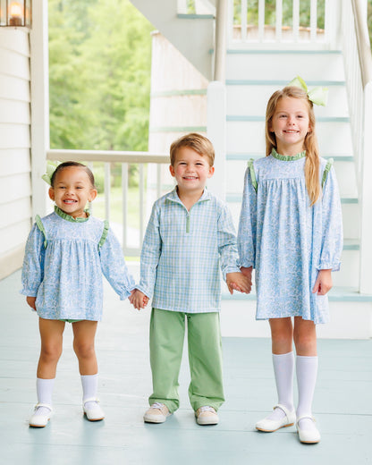 Basin Plaid Evan Pullover Pants Set