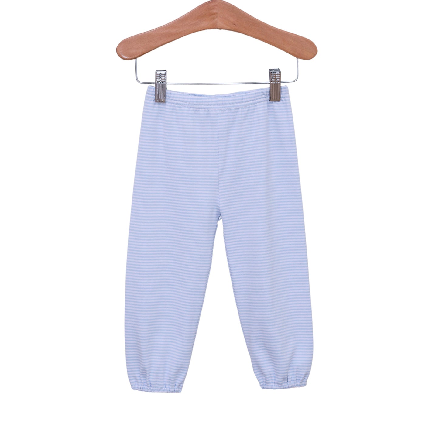 Boys baby blue stripe bloomer pants