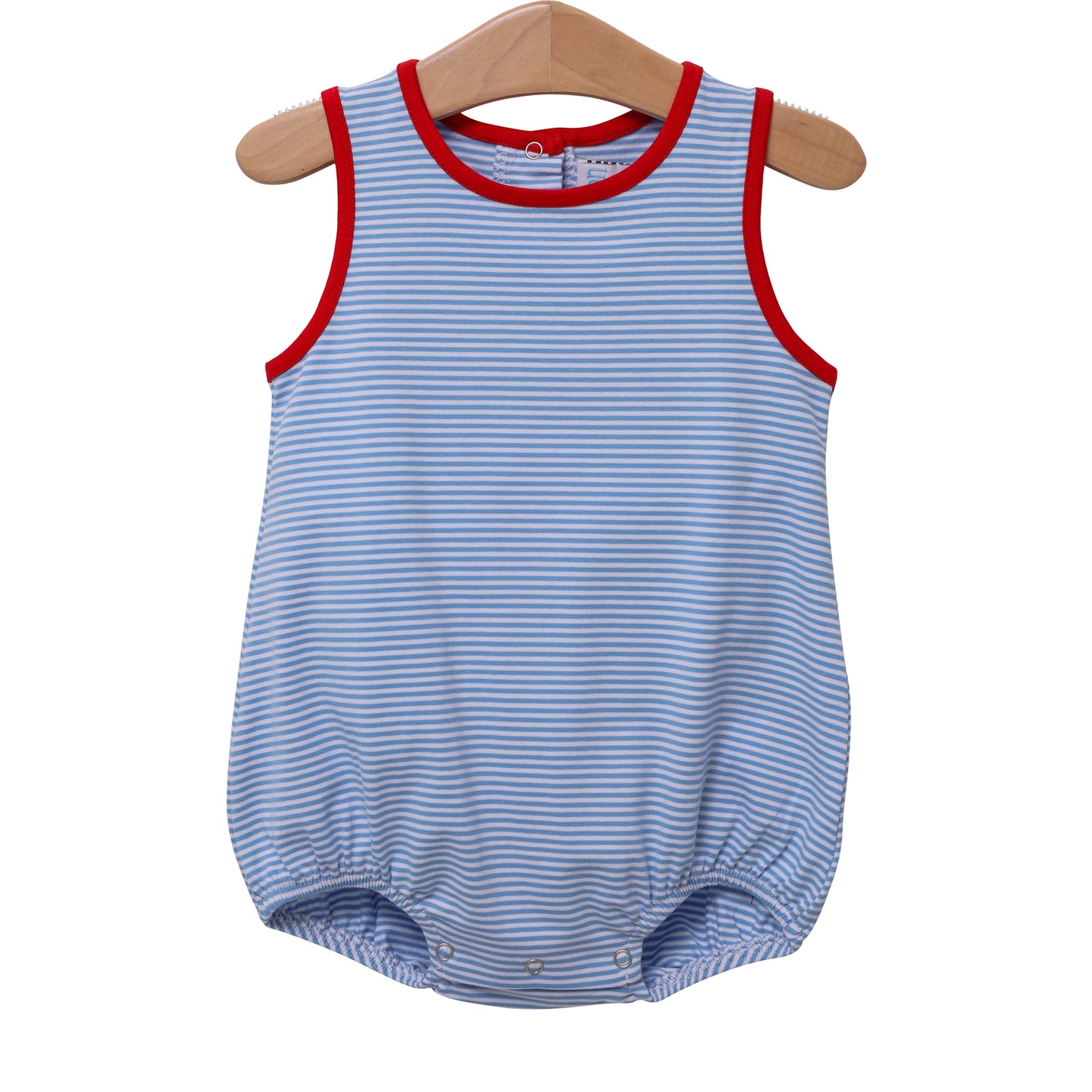 Blue and Red Stripe Avery Bubble