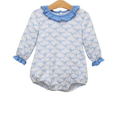Blue Bow Trellis Bubble