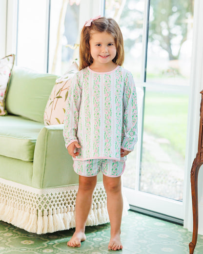 Blush and Boughs Elizabeth Shorts Set
