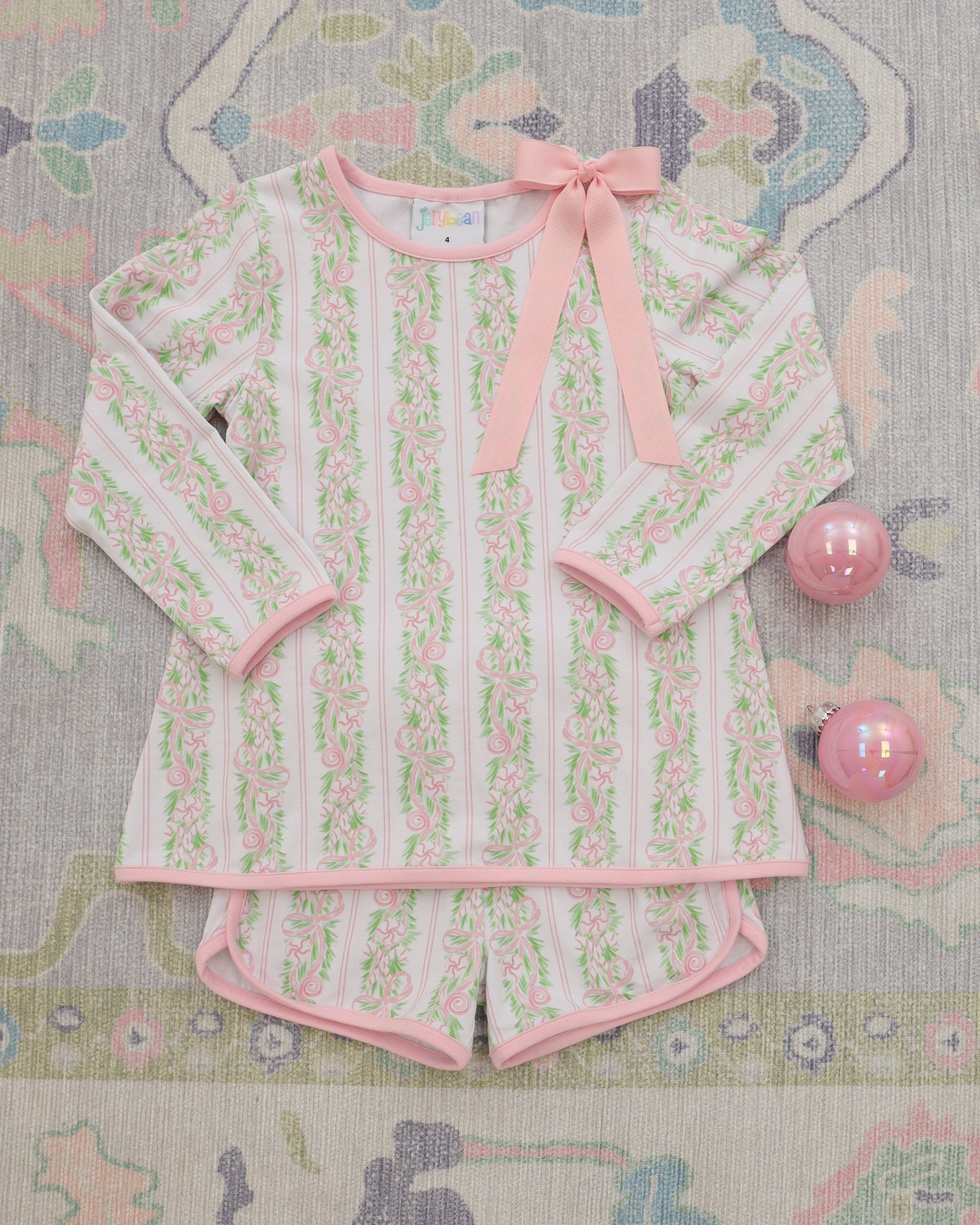 Blush and Boughs Elizabeth Shorts Set