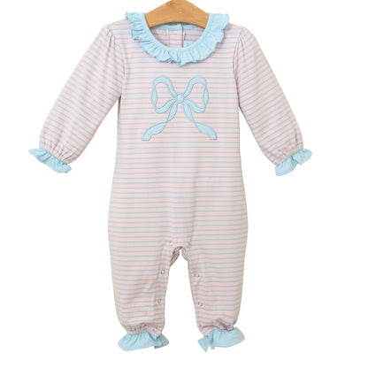 Bow Ruffle Romper