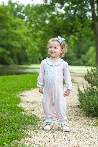 Bow Ruffle Romper