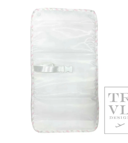 Changing Pad wipeable/washable fits into backpacks!