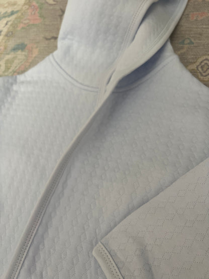 New Plush Luxury Pearl Blue Robe INFANT AND TODDLER