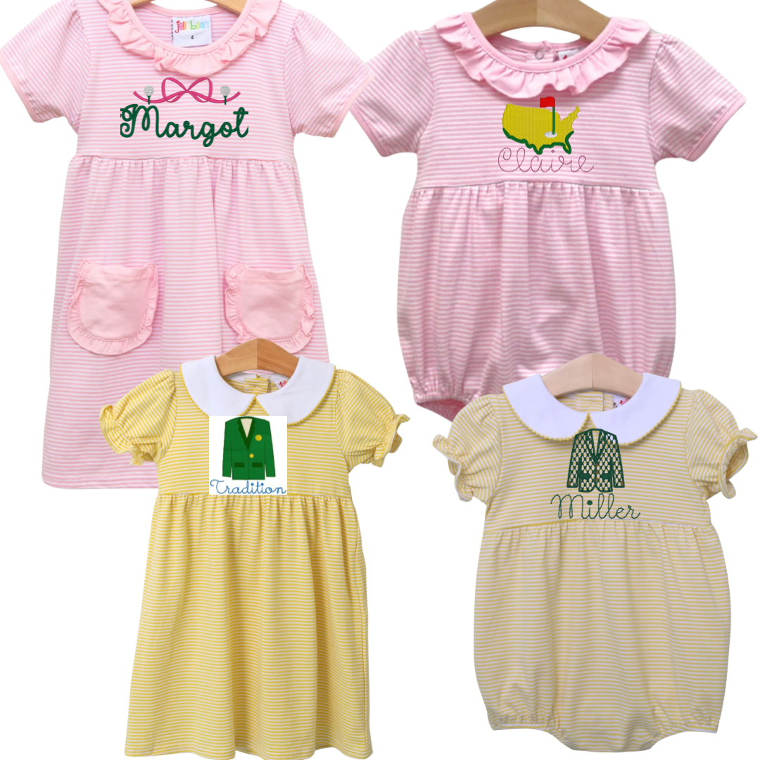 Charlotte Masters Yellow Dress PICK YOUR DESIGN CHEST CENTERED
