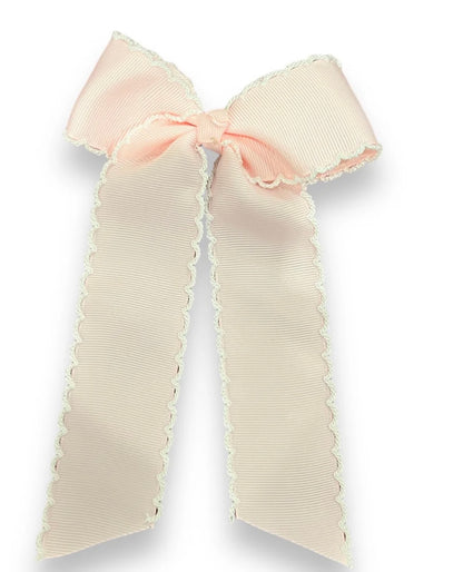 Gross grain Moon stitch Hair bow