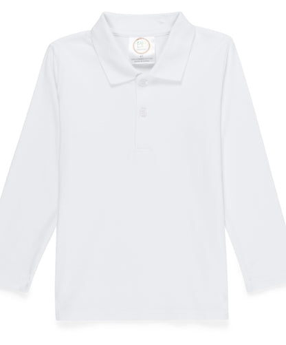 Boys Polo Long Sleeve Shirt 2 colors