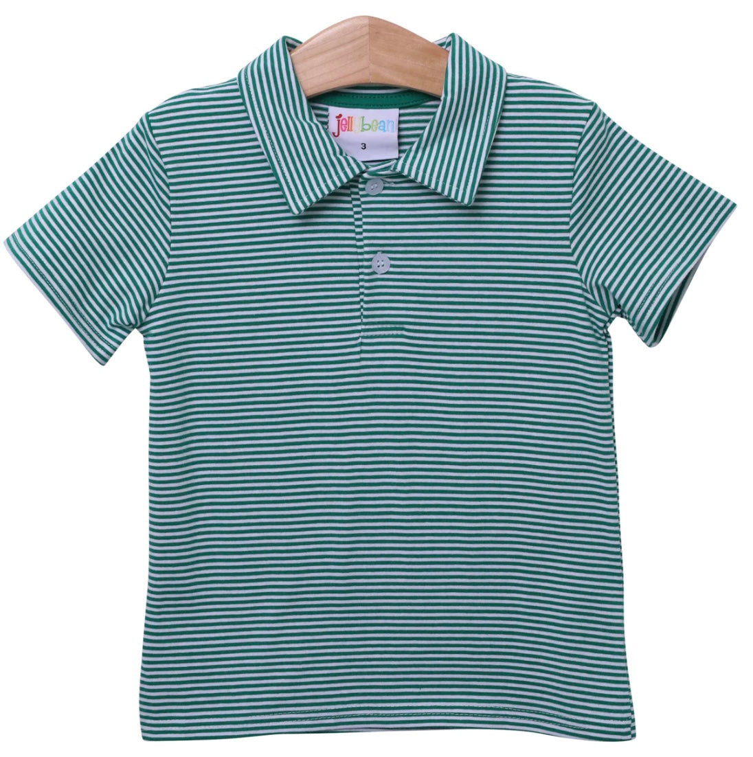 Jellybean Green Stripe Michael Polo Pick your MINI design