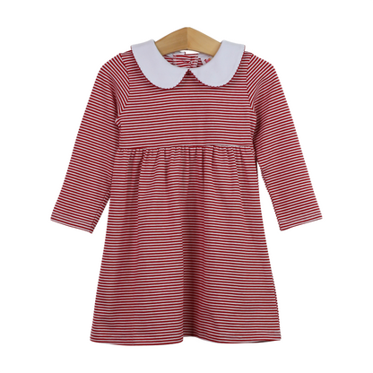 Charlotte Red Stripe Dress