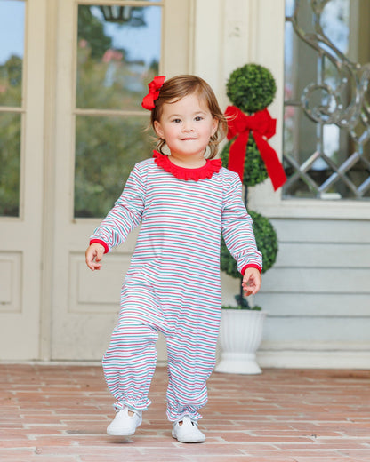 Candy Stripe Emily Romper
